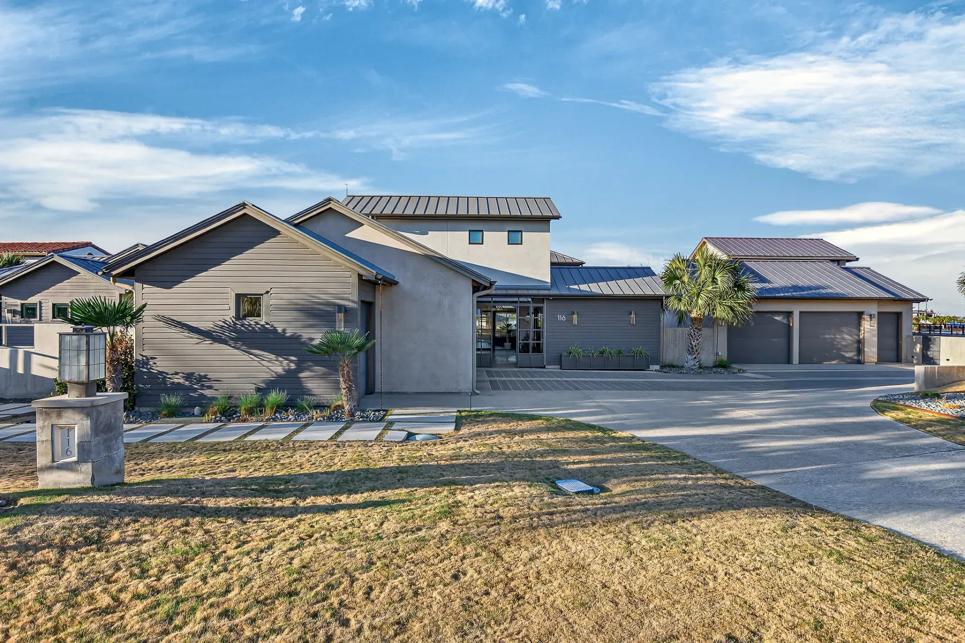 Front exterior wide-angle view
